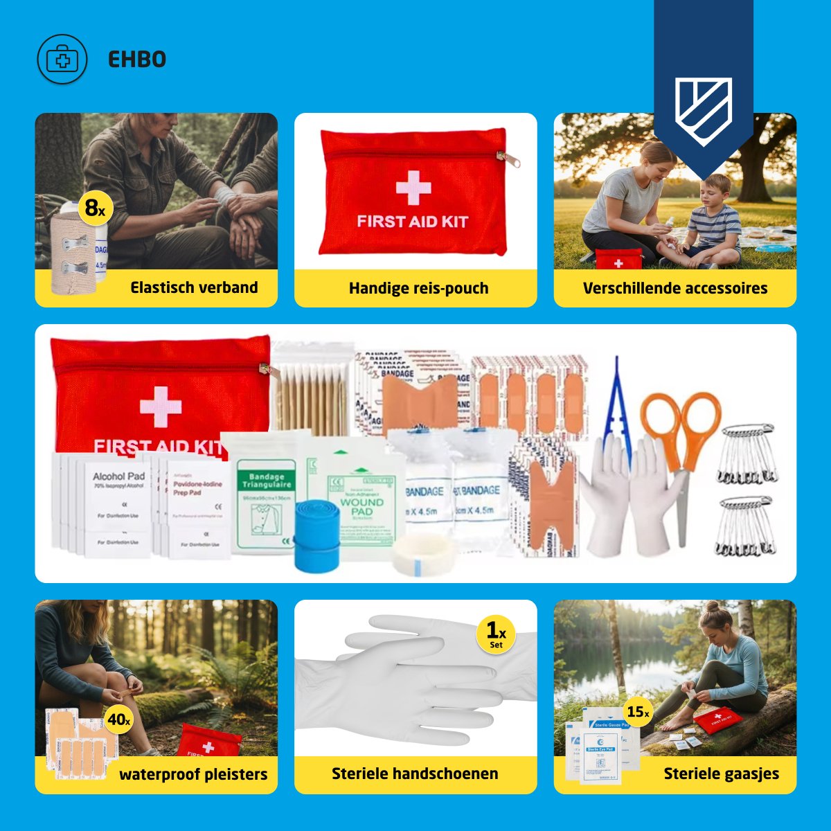 Alles in 1 Denk Vooruit Noodpakket XXL