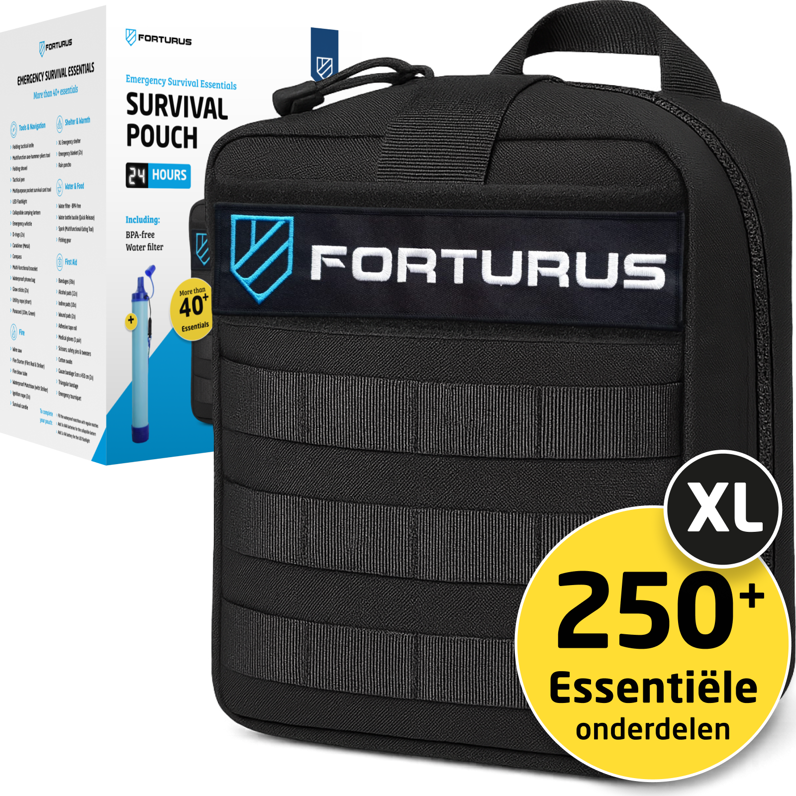 Forturus® Survival Noodpakket - 250 delig