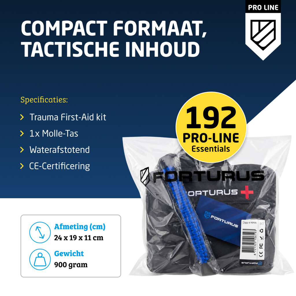 Forturus® Proline Trauma EHBO Kit 196-delig XL