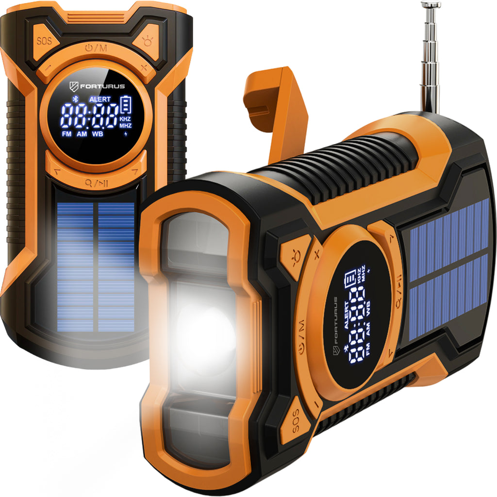 Solar Noodradio opwindbaar