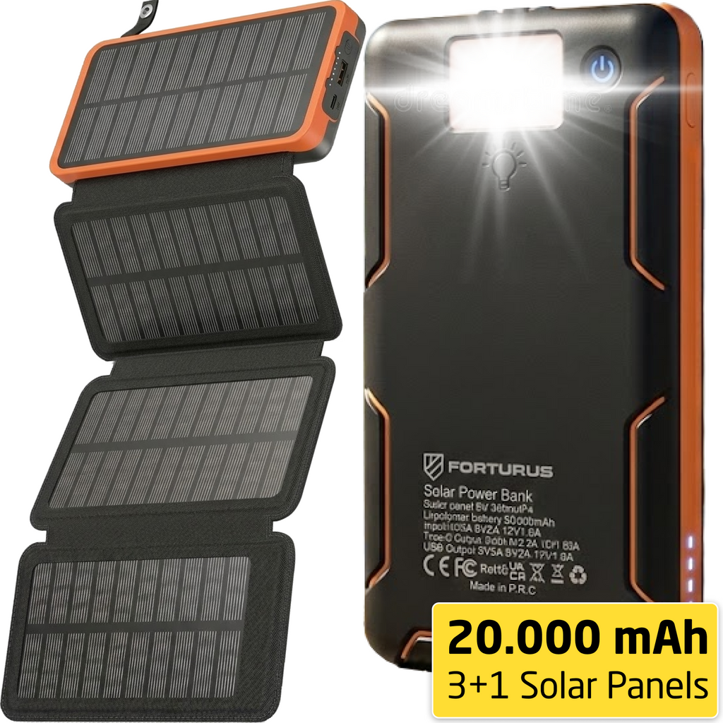 Solar Powerbank (1+3)