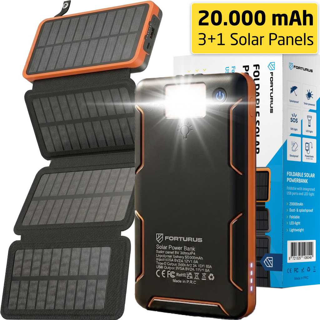 Solar Powerbank (1+3)
