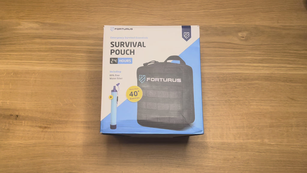 Emergency Survival Pouch met Noodradio - 251 delig