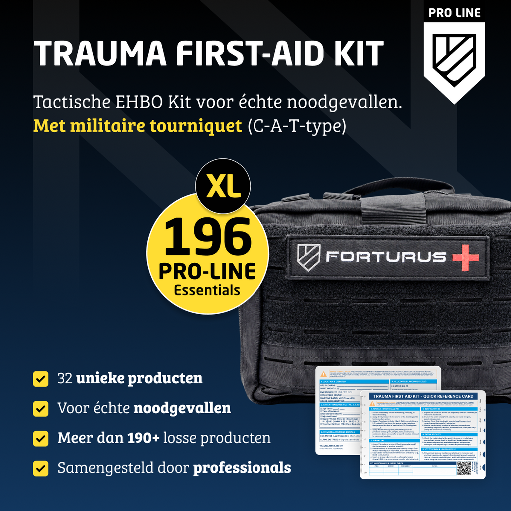 Forturus® Proline Trauma EHBO Kit 196-delig XL